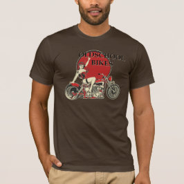 - Old School Bikes - Retro Tee Shirt