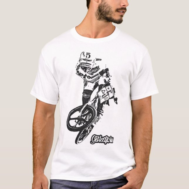 old school bmx t shirt (Framsida)