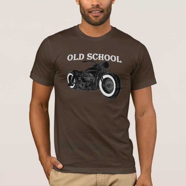 - Old School Bobber Tee Shirt (Framsida)