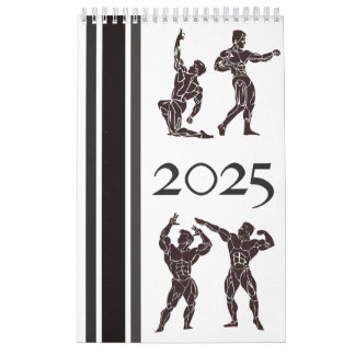 Old school Bodybuilding Posing Kalender