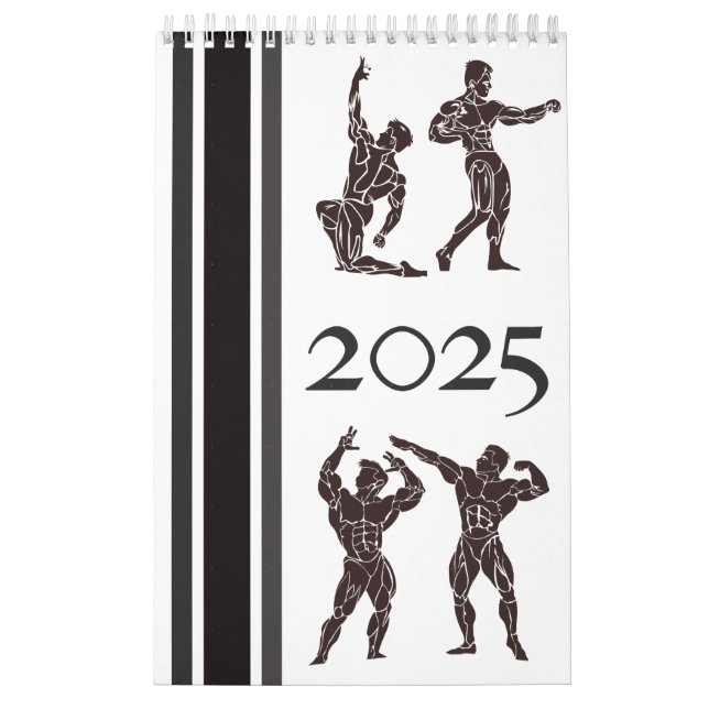 Old school Bodybuilding Posing Kalender (Omslag)