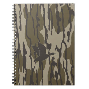 Old school Camo Anka Hunting Anteckningsbok