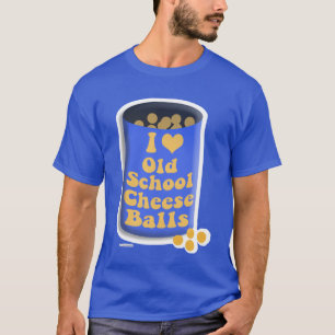 Old school can Cheese Bollar som står T Shirt