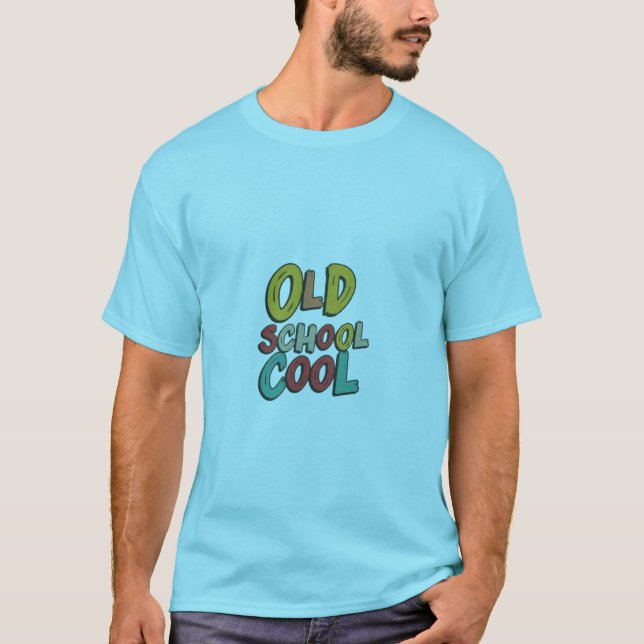Old school Coola T Shirt (Framsida)