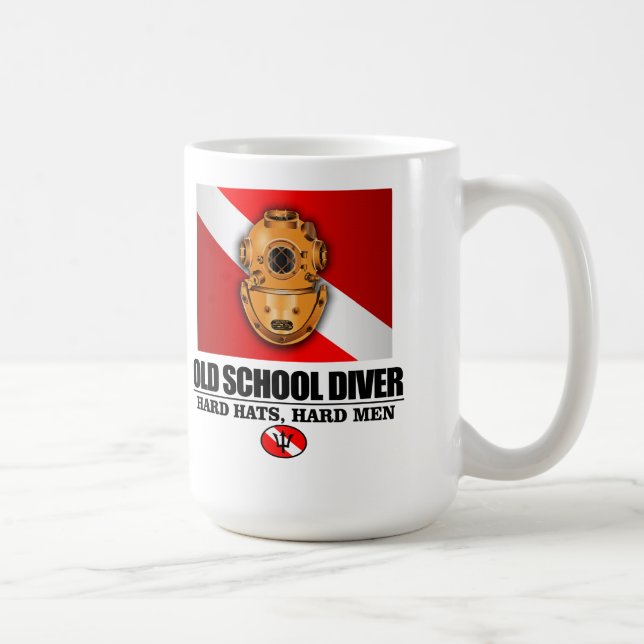 Old school Diver Kaffemugg (Höger)