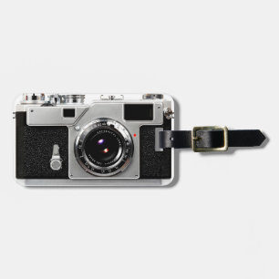 Old school Film Camera Bagagebricka