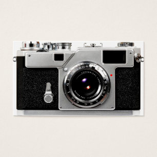 Old school Film Camera Visitkort
