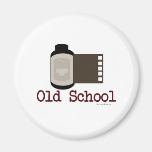 Old school filmar fläkten magnet