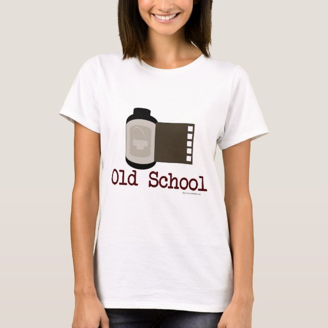 Old school filmar fläkten t-shirt (Framsida)