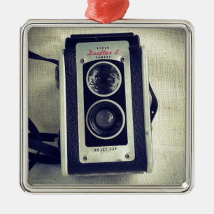 Old school Fotografi #vintage #vintagecamera Julgransprydnad Metall