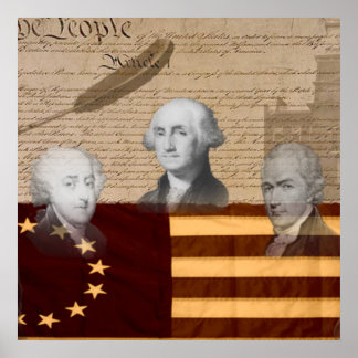 OLD SCHOOL FOUNDING FATHERS POSTER