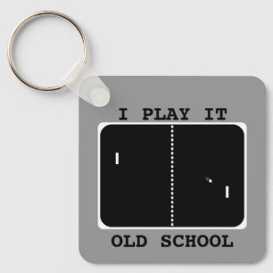 Old school Gamer Nyckelring