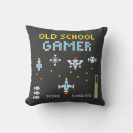 old school Gamer - Stellarship - Dekorativ kudde