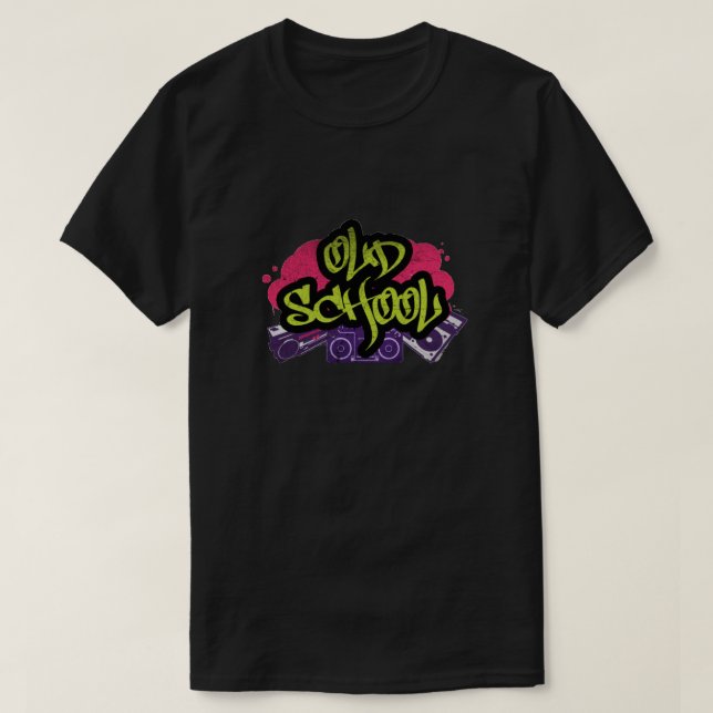 Old school Graffiti T-Shirt (Design framsida)
