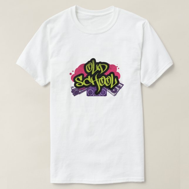 Old school Graffiti T-Shirt (Design framsida)