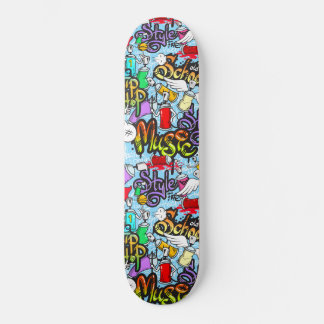 Old school Graffitti Mini Skateboard Bräda 18,5 Cm