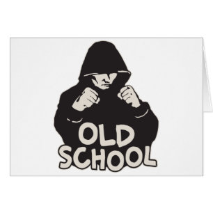 Old school hälsningskort