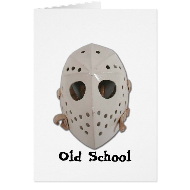 OLD SCHOOL HÄLSNINGSKORT (Framsidan)