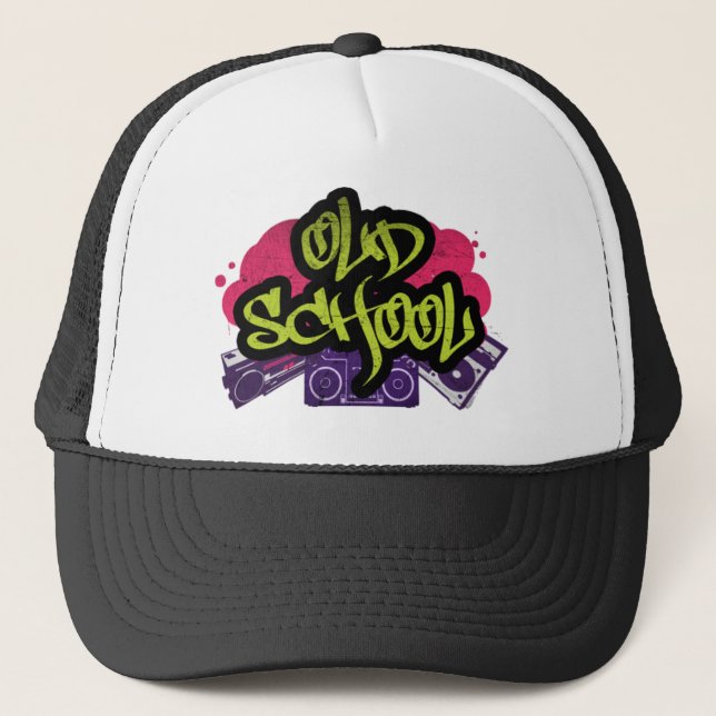 Old school Hat Keps (Framsida)