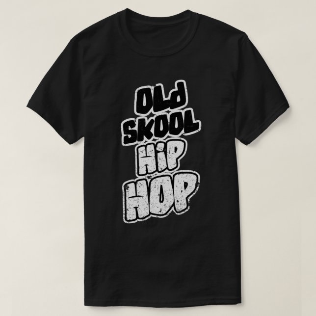 Old school Hip hop Classic T-Shirt Copy (Design framsida)