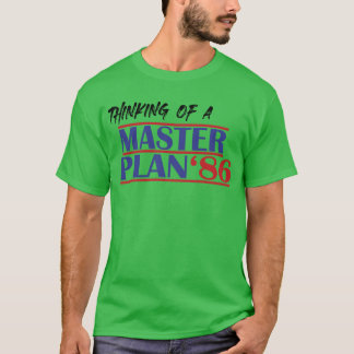 Old School Hip Hop Master Plan Klassisk Rap pojke T Shirt