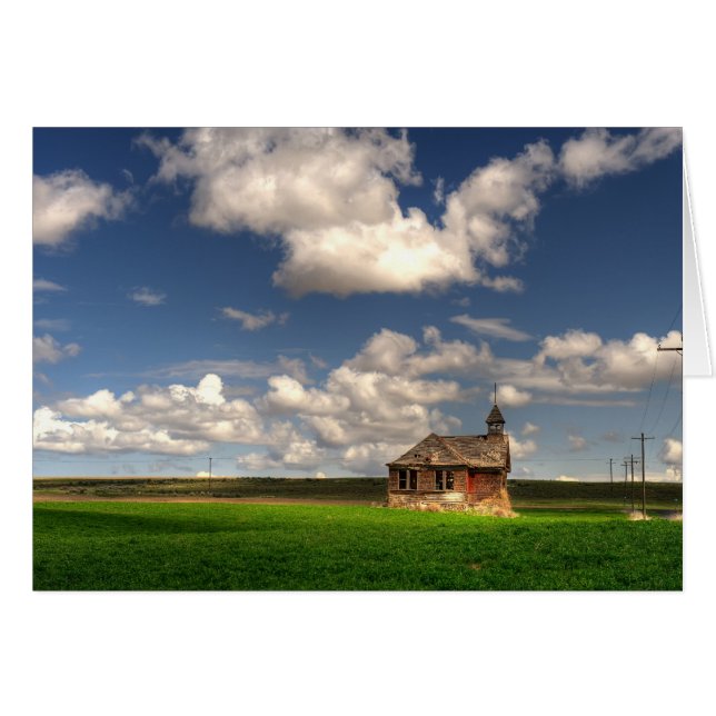 Old school House, Govan WA OBS Kort (Framsidan Horizontal)