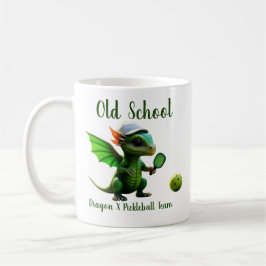 Old School Kids Dragon X Pickleball Team Tshirts Kaffemugg