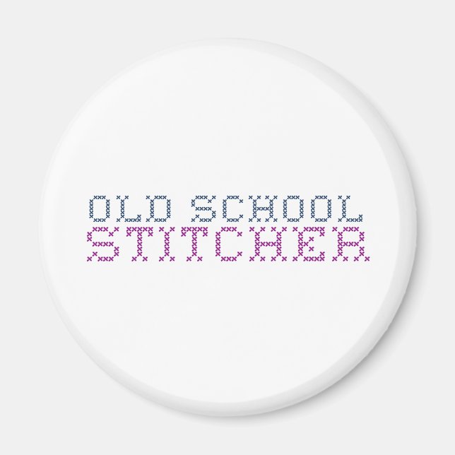 Old school Kor-stygn Magnet (Framsidan)
