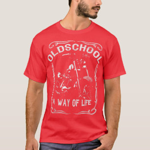 Old school Kulturkooles Biker Motorrad 1248 T Shirt