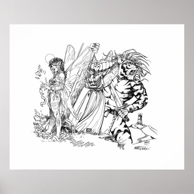 Old school Magic MisChief i bergen Poster (Framsidan)