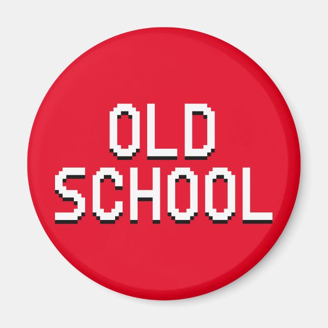 OLD SCHOOL MAGNET (Framsidan)