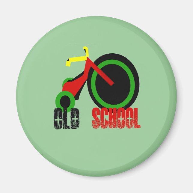 Old school magnet (Framsidan)