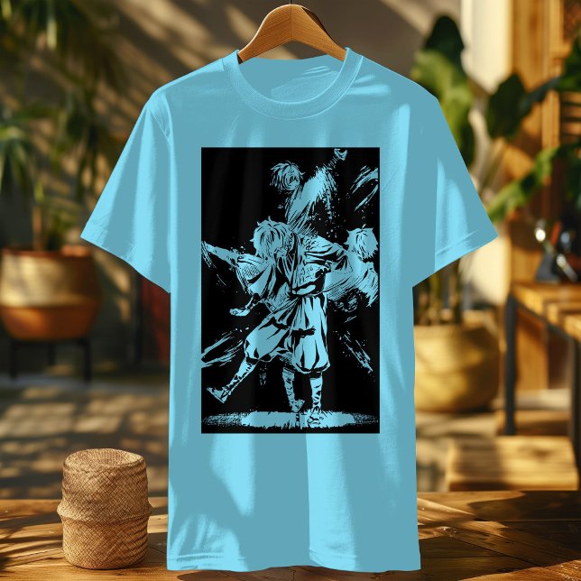 old school manga stil t shirt (Skapare uppladdad)