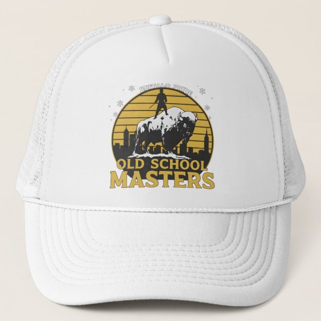 Old School Masters Retro Tjurgrafik Keps (Framsida)