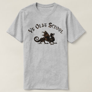 Old school - Medieval Dragon Kung Arthur Knight Tee