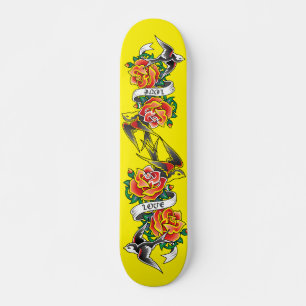 Old school mini skateboard bräda 18,5 cm