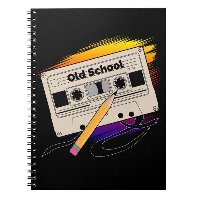 Old school-minnen anteckningsbok (Framsidan)