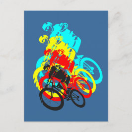 Old school MTB / Cykelhjul för provcykel Vykort