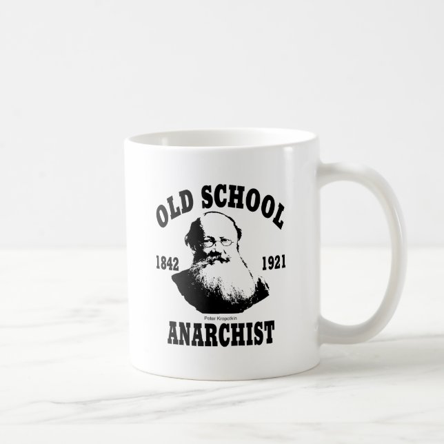 Old school  --  Peter Kropotkin Kaffemugg (Höger)