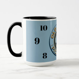 Old School Pickleball  clock mug Mugg