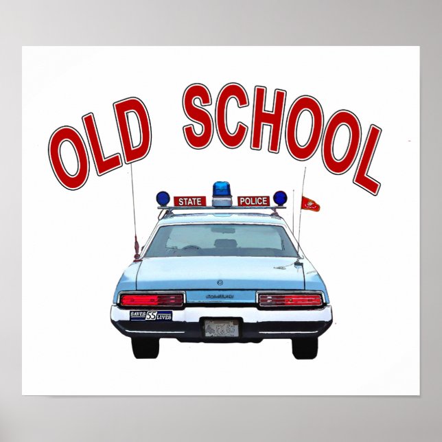 Old school poster (Framsidan)