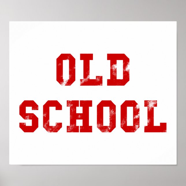 Old school Poster | Oldskool Gifts (Framsidan)