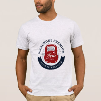 Old School Premium True 1953 Elite Fitness Club T Shirt