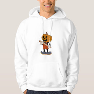 Old school pumpkin tecknad hoodie