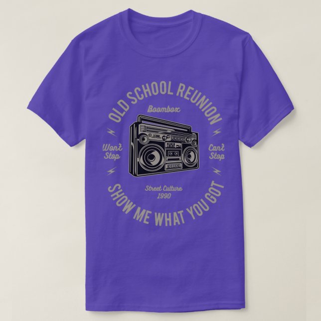 Old school Reunion T Shirt (Design framsida)