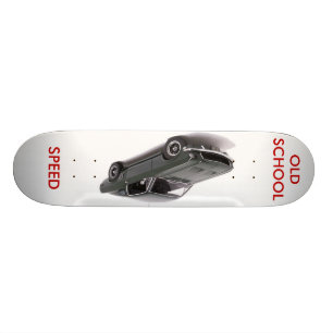 Old school rusar demoner skateboard bräda 21,6 cm