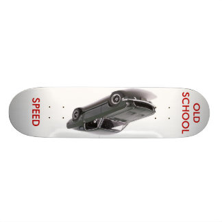 Old school rusar demoner skateboard bräda 21,6 cm