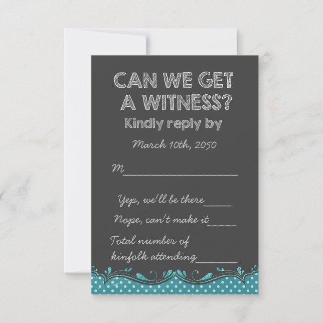 Old school Rustic Chalkboard Landsbyggsbröllop OSA (Framsida)