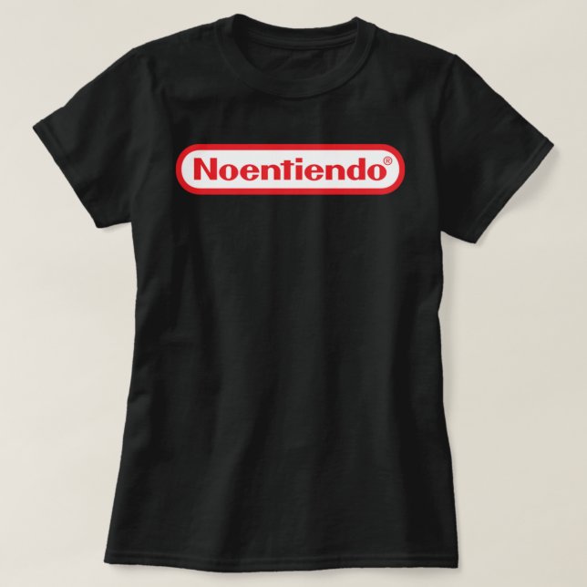 Old school-spel, ingen hel endo-noentiendo-klass t shirt (Design framsida)