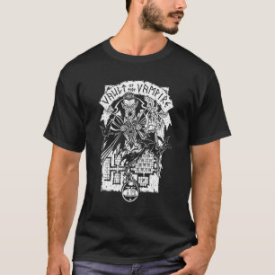 Old school spelar spel-valvet i Vampyren R T Shirt